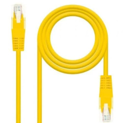 Nanocable Cable Red Latiguillo RJ45 CAT.6 UTP AWG24, Amarill | APLIUM