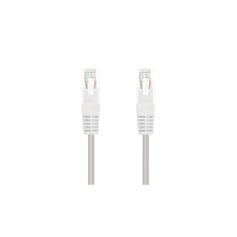 Cable de Red RJ45 UTP Nanocable 10.20.0400-W Cat.6/ 50cm/ Blanco