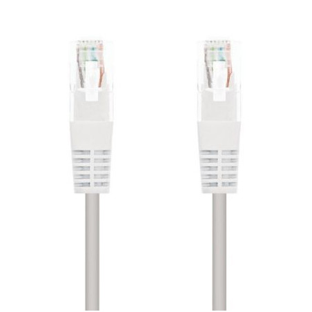 Cable de Red RJ45 UTP Nanocable 10.20.0400-W Cat.6/ 50cm/ Blanco