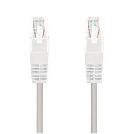 Cable de Red RJ45 UTP Nanocable 10.20.0401-W Cat.6/ 1m/ Blanco