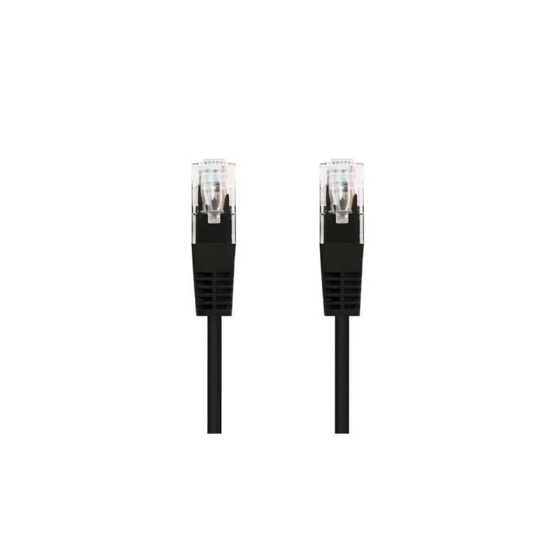 Cable de Red RJ45 UTP Nanocable 10.20.0402-BK Cat.6/ 2m/ Negro