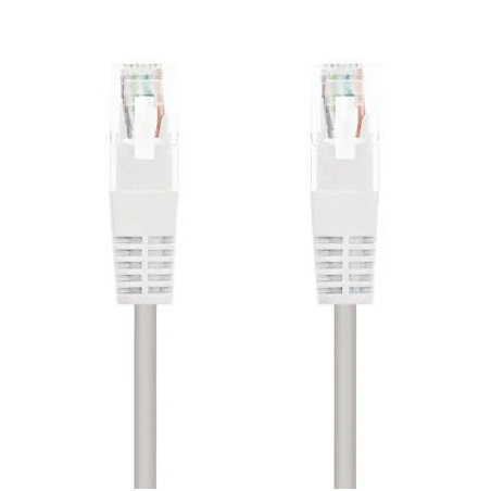 Cable de Red RJ45 UTP Nanocable 10.20.0403-W Cat.6/ 3m/ Blanco