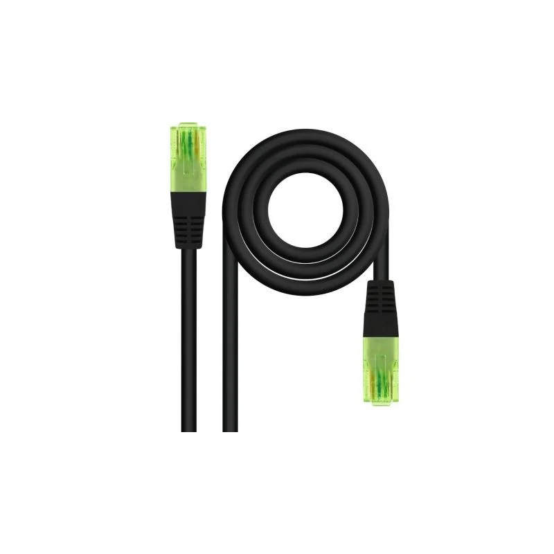 Cable de Red RJ45 UTP Nanocable 10.20.1402-BK Cat.6/ 2m/ Negro
