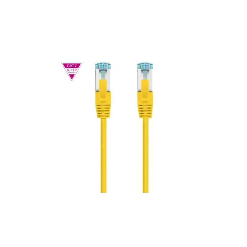 Cable de Red RJ45 SFTP Nanocable 10.20.1700-L25-Y Cat.7/ LSZH/ 25cm/ A