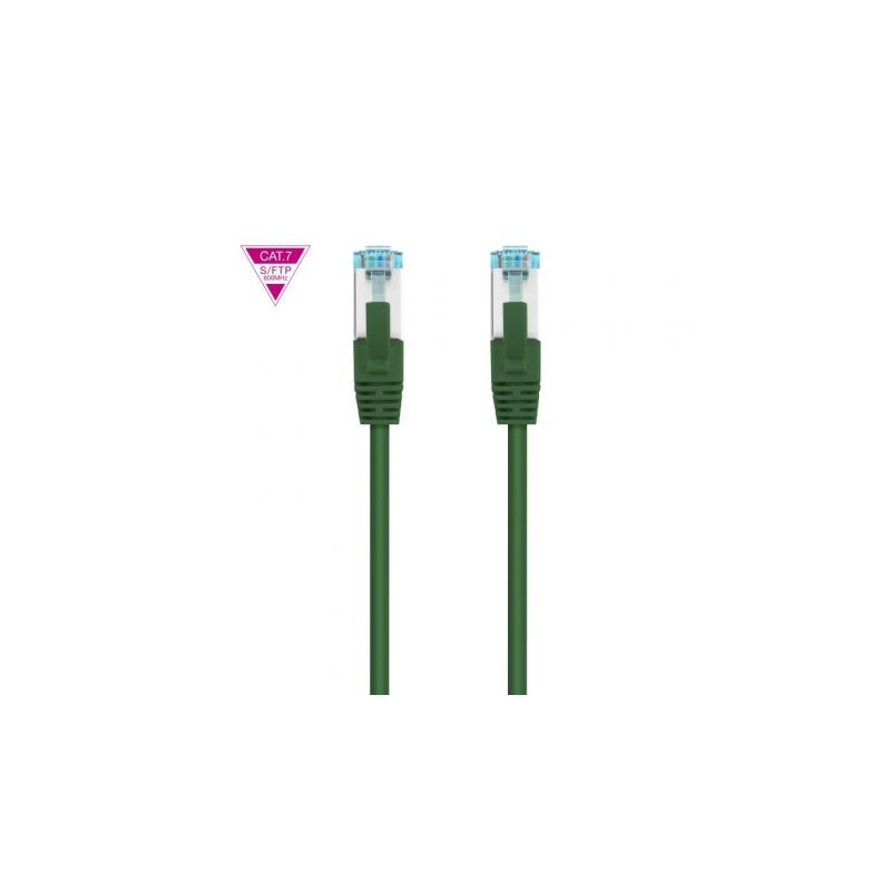 Cable de Red RJ45 SFTP Nanocable 10.20.1701-GR Cat.7/ 1m/ Verde