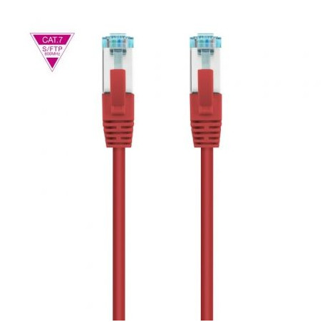 Cable de Red RJ45 SFTP Nanocable 10.20.1702-R Cat.7/ 2m/ Rojo