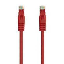 Cable de Red RJ45 UTP Nanocable 10.20.1800-L25-R Cat.6A/ LSZH/ 25cm/ R