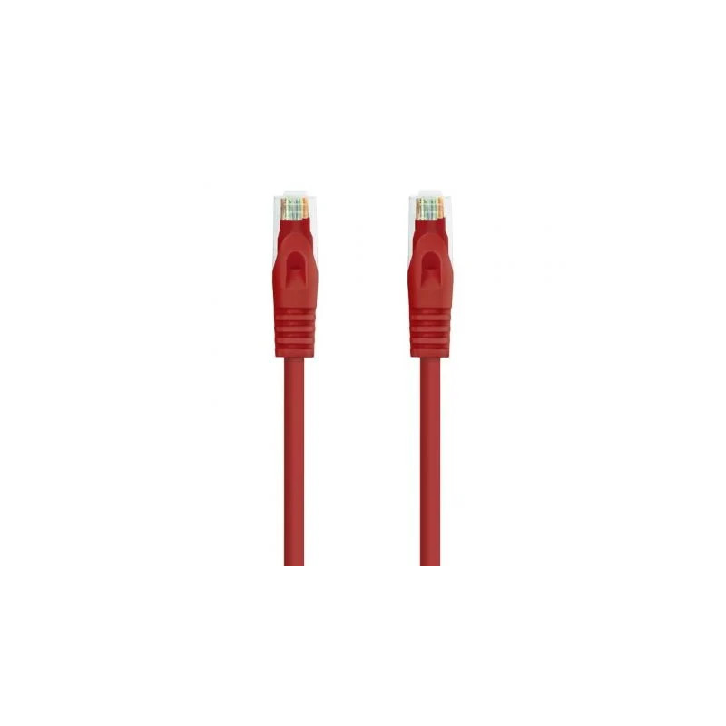 Cable de Red RJ45 UTP Nanocable 10.20.1800-L25-R Cat.6A/ LSZH/ 25cm/ R