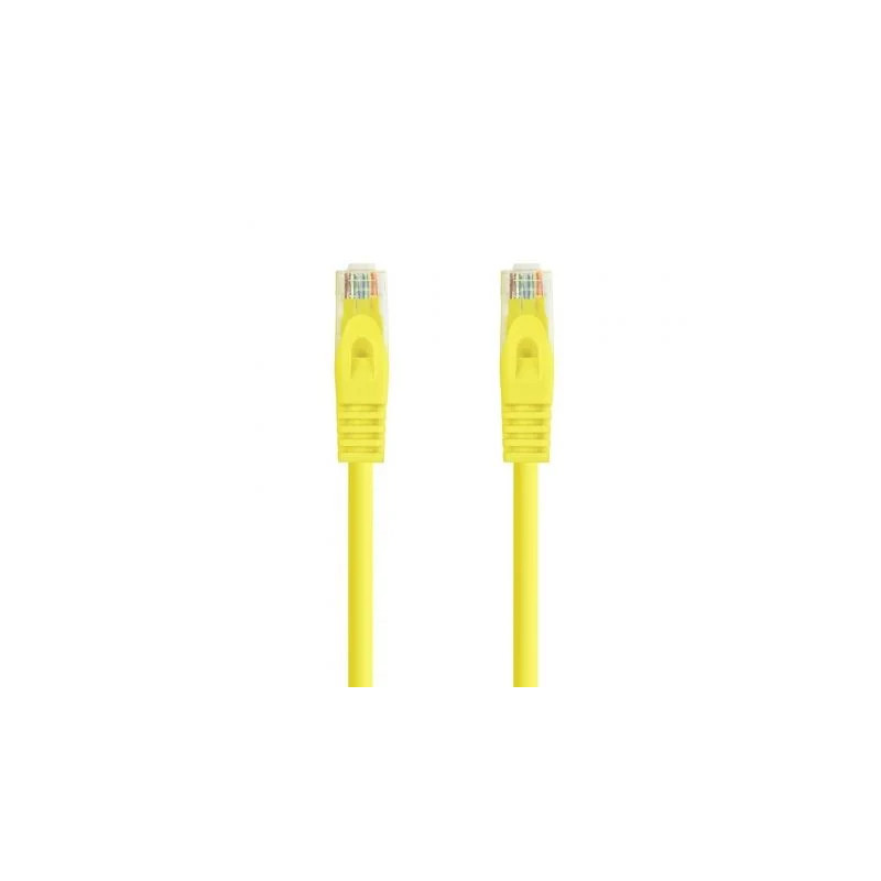 Cable de Red RJ45 UTP Nanocable 10.20.1800-L25-Y Cat.6A/ LSZH/ 25cm/ A