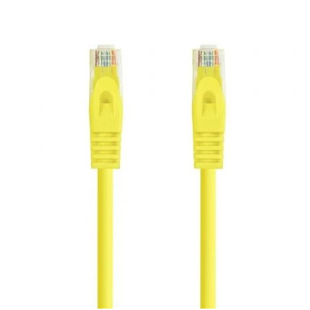 Cable de Red RJ45 UTP Nanocable 10.20.1800-L25-Y Cat.6A/ LSZH/ 25cm/ A