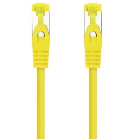 Cable de Red RJ45 SFTP Nanocable 10.20.1900-L25-Y Cat.6A/ LSZH/ 25cm/
