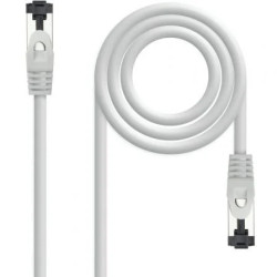 Cable de Red RJ45 SSTP Nanocable 10.20.2001 Cat.8.1/ 1m/ Gris