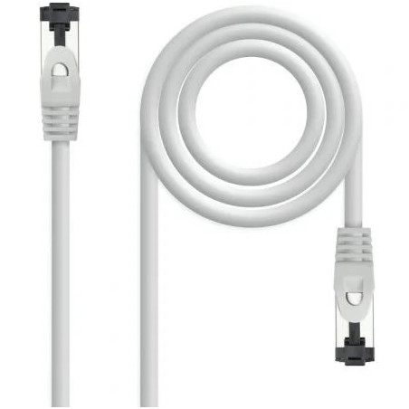 Cable de Red RJ45 SSTP Nanocable 10.20.2001 Cat.8.1/ 1m/ Gris