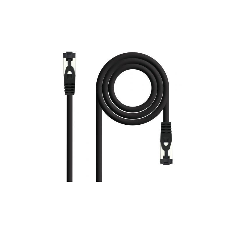 Cable de Red RJ45 SSTP Nanocable 10.20.2001-BK Cat.8.1/ 1m/ Negro