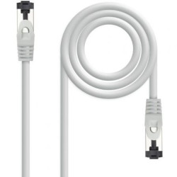 Cable de Red RJ45 SSTP Nanocable 10.20.2002 Cat.8.1/ 2m/ Gris