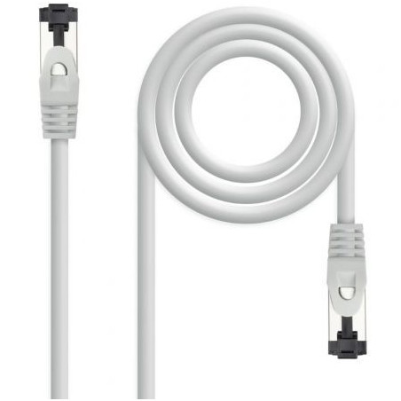 Cable de Red RJ45 SSTP Nanocable 10.20.2002 Cat.8.1/ 2m/ Gris