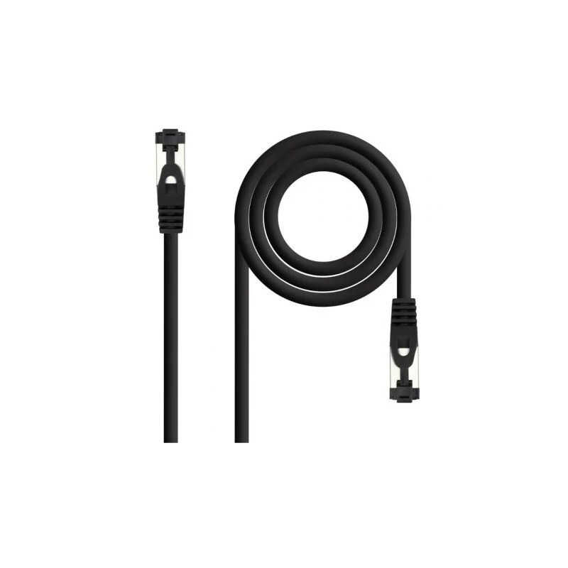 Cable de Red RJ45 SSTP Nanocable 10.20.2007-BK Cat.8.1/ 7m/ Negro