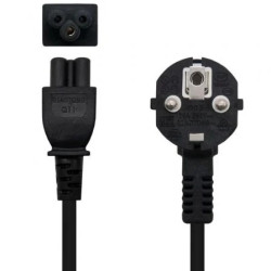 Cable Alimentación Trébol Nanocable 10.22.0302-L200/ Schuko Macho - C5