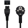 Cable Alimentación Trébol Nanocable 10.22.0302-L200/ Schuko Macho - C5