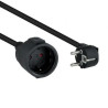 Cable Alargador de Corriente Nanocable 10.22.0602-BK/ Schuko Hembra -