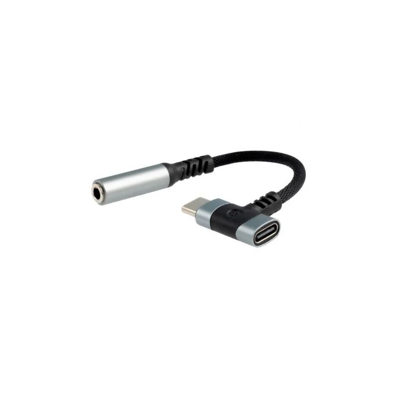 Cable Conversor Audio Nanocable 10.24.1207/ USB Tipo-C Macho - Jack 3.