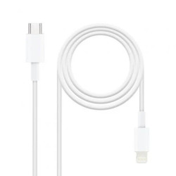 Cable USB 2.0 Tipo-C Lightning Nanocable 10.10.0600/ USB Tipo-C Macho
