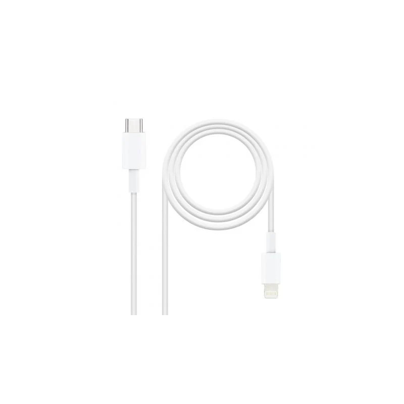 Cable USB 2.0 Tipo-C Lightning Nanocable 10.10.0600/ USB Tipo-C Macho