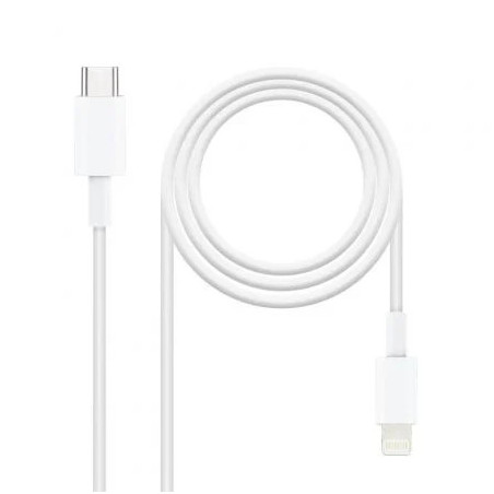 Cable USB 2.0 Tipo-C Lightning Nanocable 10.10.0600/ USB Tipo-C Macho