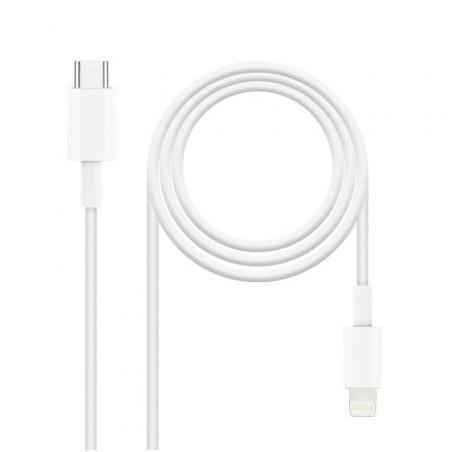 Cable USB 2.0 Tipo-C Lightning Nanocable 10.10.0601/ USB Tipo-C Macho