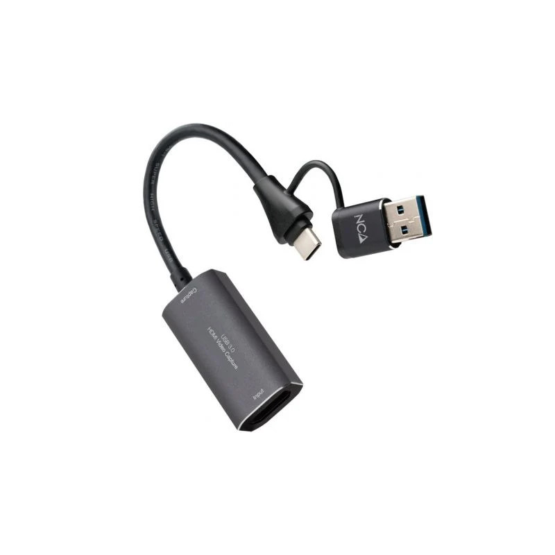 Capturadora de Video Externa Nanocable 10.15.0001/ USB Tipo-C - USB 3.
