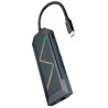 Docking USB Tipo-C Nanocable 10.16.0801/ 3xUSB/ 1xUSB Tipo-C PD/ 1xHDM