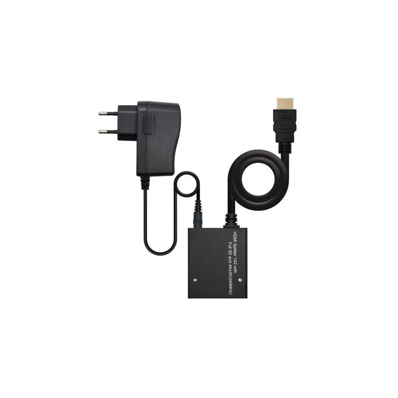 Duplicador HDMI Nanocable 10.25.3502/ HDMI Macho - 2x HDMI H | APLIUM