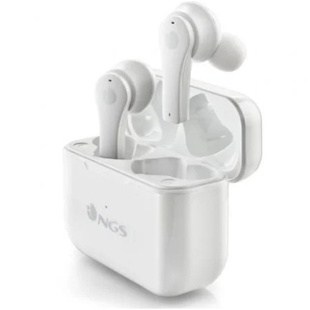 Auriculares Bluetooth NGS Ártica Bloom con estuche de carga/ Autonomía