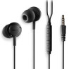 Auriculares Intrauditivos NGS Cross Drift/ con Micrófono/ Jack 3.5/ Ne