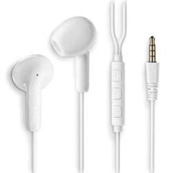 Auriculares Intrauditivos NGS Cross Flip/ con Micrófono/ Jack 3.5/ Bla