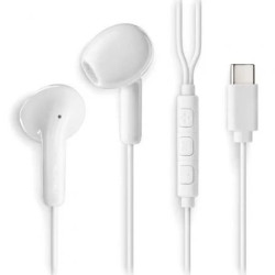 Auriculares Intrauditivos NGS Cross Glide/ con Micrófono/ USB Tipo-C/