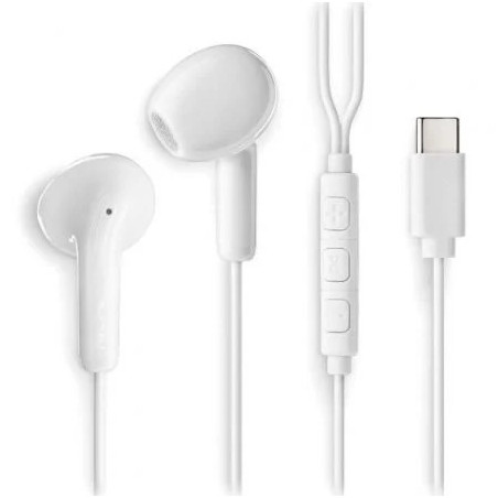 Auriculares Intrauditivos NGS Cross Glide/ con Micrófono/ USB Tipo-C/