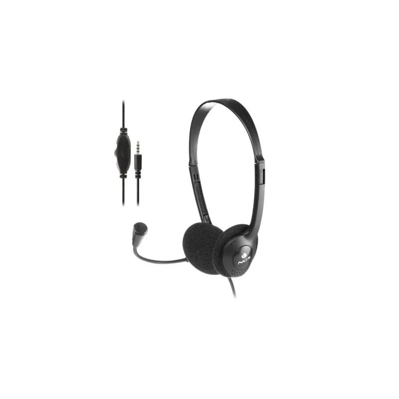 Auriculares NGS MS103 MAX/ con Micrófono/ Jack 3.5/ Negros | APLIUM