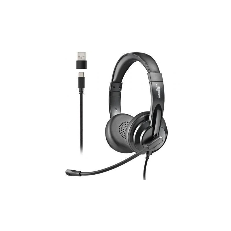 Auriculares NGS VOX605 USB-C/ con Micrófono/ USB Tipo-C/ Neg | APLIUM