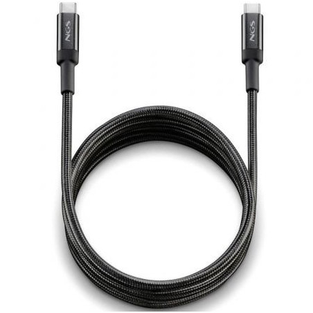 Cable USB 2.0 Tipo-C NGS KNOT/ USB Tipo-C Macho - USB Tipo-C Macho/ Ha