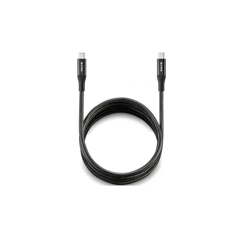 Cable USB 4.0 Tipo-C NGS KNOT/ USB Tipo-C Macho - USB Tipo-C Macho/ Ha