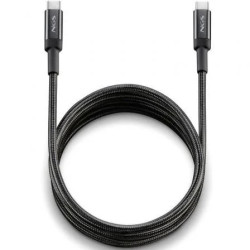 Cable USB 2.0 Tipo-C NGS KNOT/ USB Tipo-C Macho - USB Tipo-C Macho/ Ha