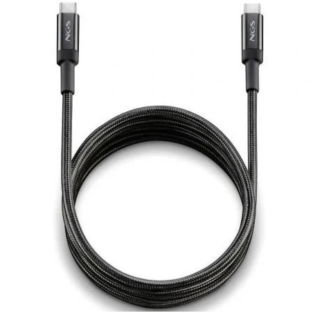 Cable USB 2.0 Tipo-C NGS KNOT/ USB Tipo-C Macho - USB Tipo-C Macho/ Ha