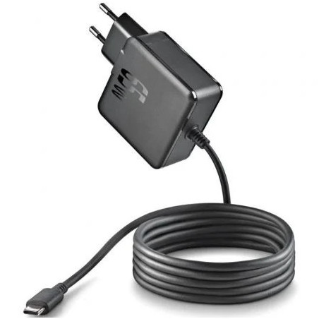 Cargador de Portátil NGS GAN 65W-C USB Tipo-C/ 65W/ Automático/ Voltaj