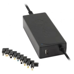 Cargador de Portátil NGS W-70W/ 1xUSB/ 70W/ Automático/ 9 Conectores/