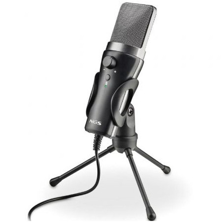 Micrófono NGS MS120USB/ USB 2.0