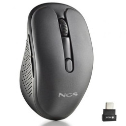 Ratón Inalámbrico NGS Evo Mix silencioso/ Batería recargable/ Hasta 32