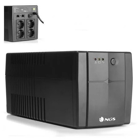 SAI Offline NGS Fortress 1500 V2/ 1200VA-720W/ 4 Salidas/ Formato Torr