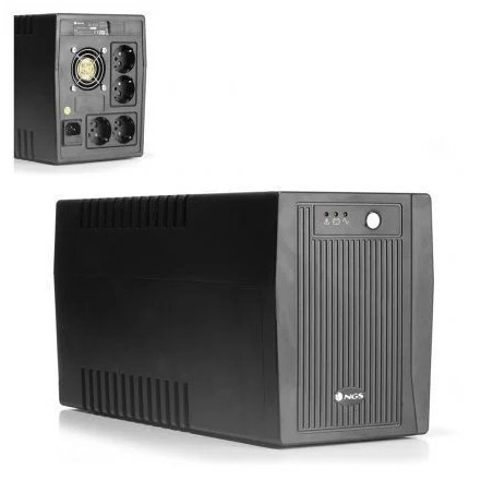 SAI Offline NGS Fortress 2000 V2/ 1500VA-900W/ 4 Salidas/ Formato Torr