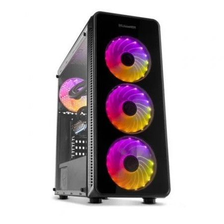 NOX Hummer TGM Midi Tower Negro | APLIUM